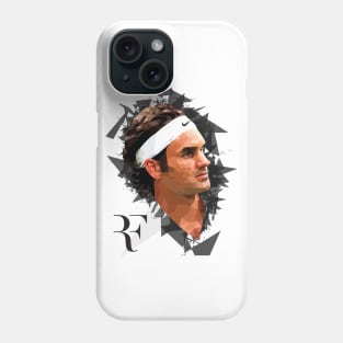 Roger Federer Abstract Phone Case