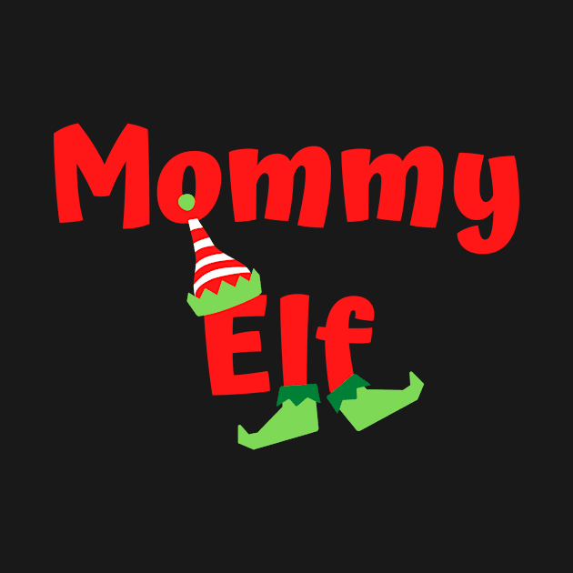 mommy elf by the christmas shop