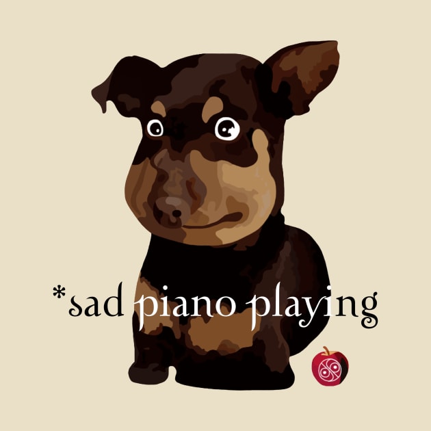 *Sad Piano Playing by Ginny Designs 