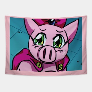 Magical Sailor Piggy Tapestry