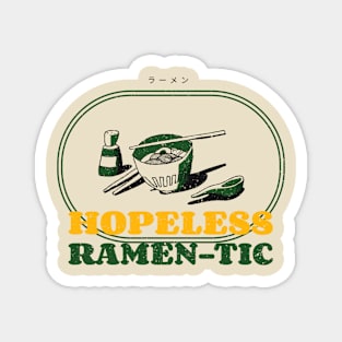 Hopeless Ramen-tic Food Magnet