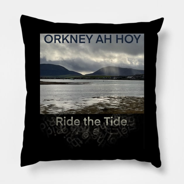 ORKNEY, "Ah HOY !" Pillow by Insights Scotland