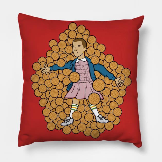 American Waffle Pillow by jasesa