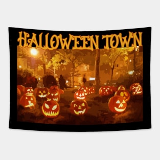 HalloweenTown Tapestry