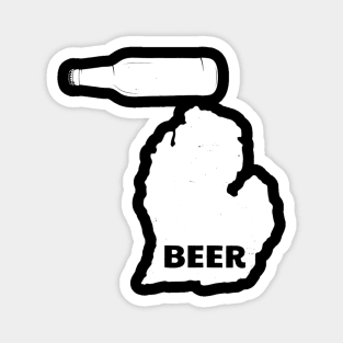 Beer Michigan TShirt State Brewery Brewing Craft Brew Gift Magnet