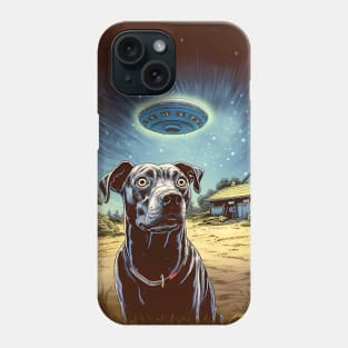 UFOs 2: My Dog Thinks UFOs Are Real Phone Case