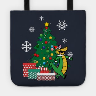 Wally Gator Around The Christmas Tree Tote