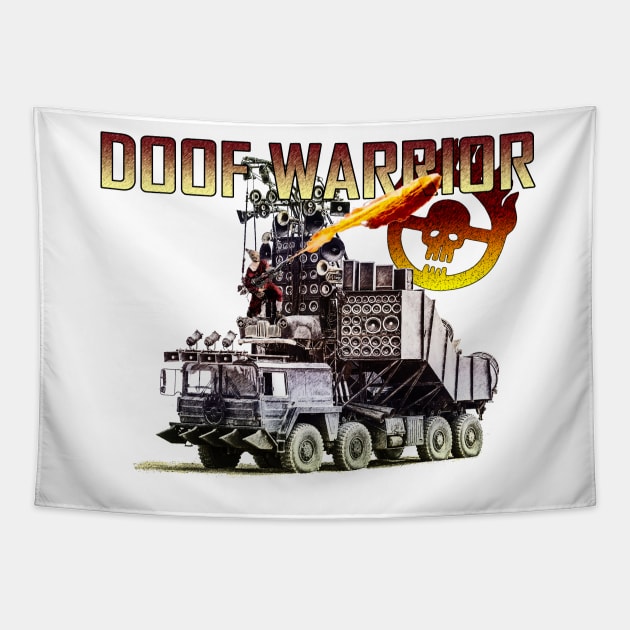 DOOF WARRIOR VARIANT Tapestry by outlawalien