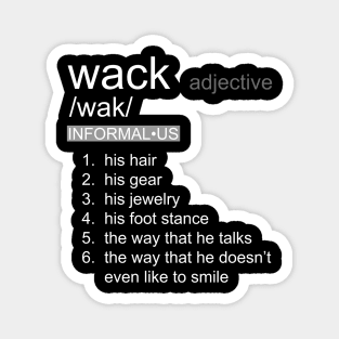 Wack definition Magnet