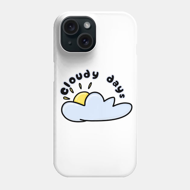 cloudy days Phone Case by mouriss