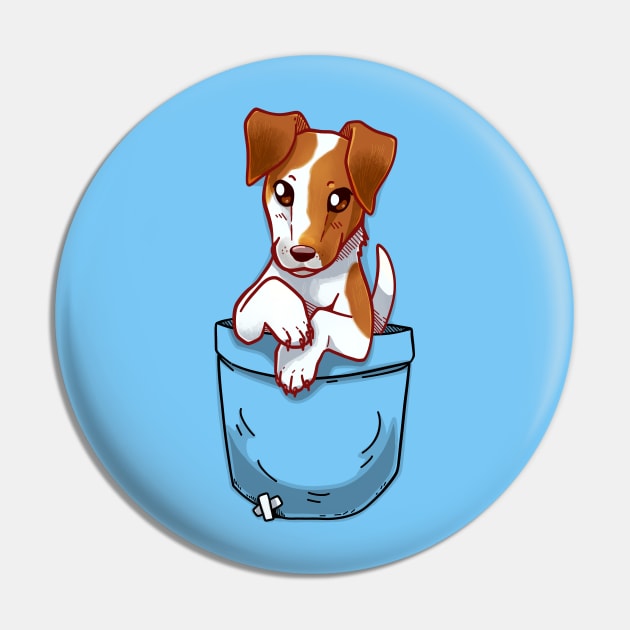 Pocket Smooth Fox Terrier Dog Pin by TechraPockets