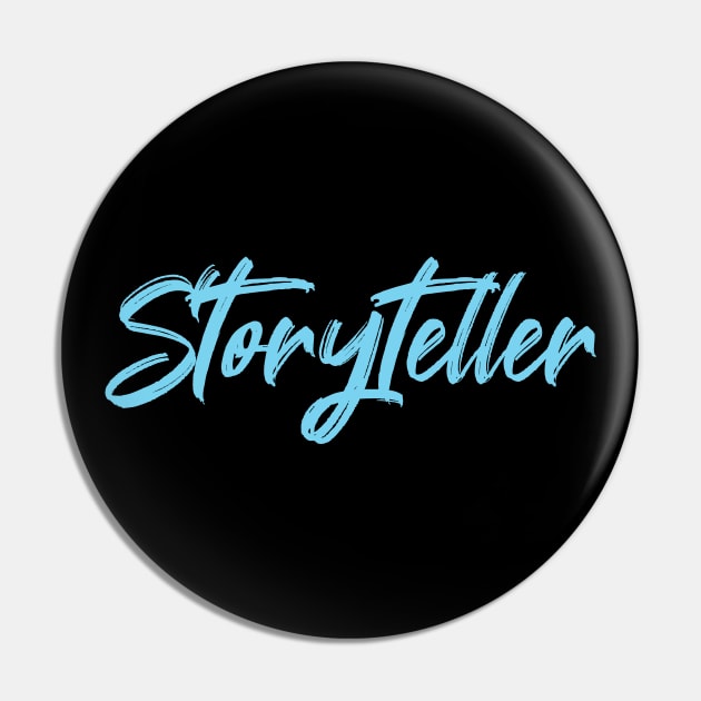 Storyteller (blue) Pin by EpicEndeavours