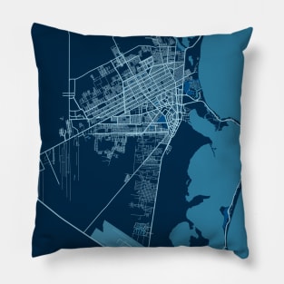 Cancun - Mexico Peace City Map Pillow