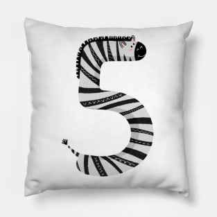 Zebra five Pillow