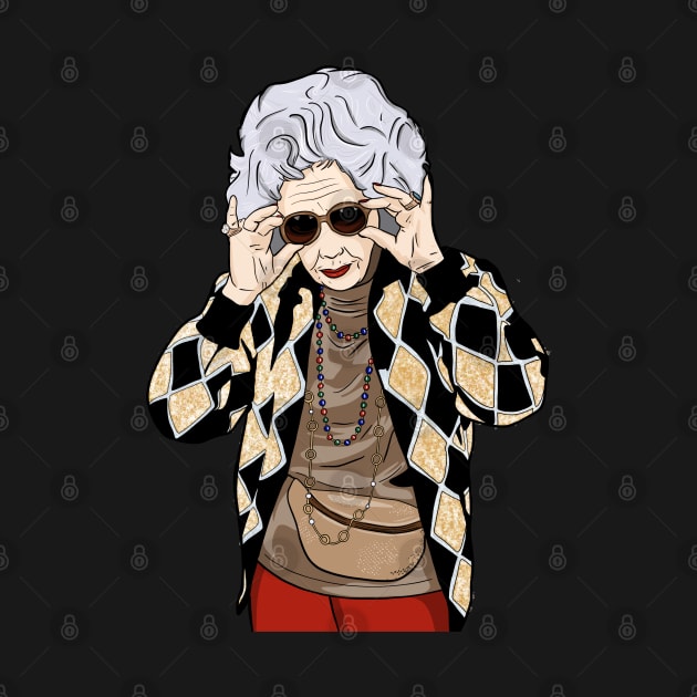 Grandma Yetta - The Nanny by HadjM