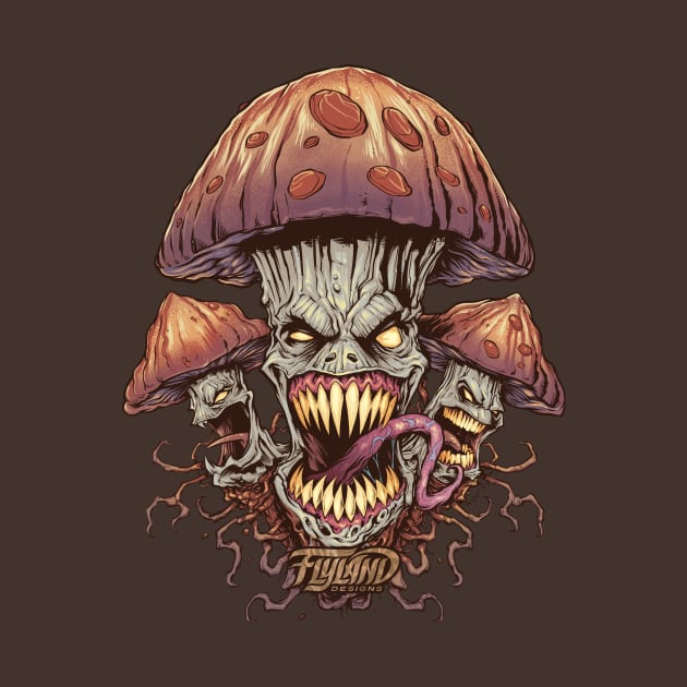 Evil Mushroom by FlylandDesigns