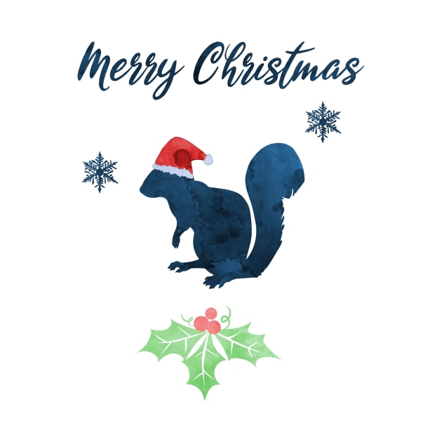 Merry Christmas - Squirrel by TheJollyMarten