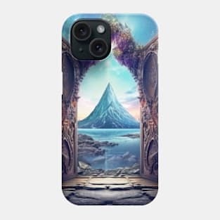 Door Gate Otherworldly Dimension Fantastic Landscape Surrealist Phone Case