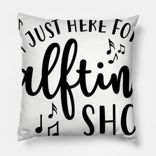 I'm Just Here For The Half Time Show Marching Band Pillow