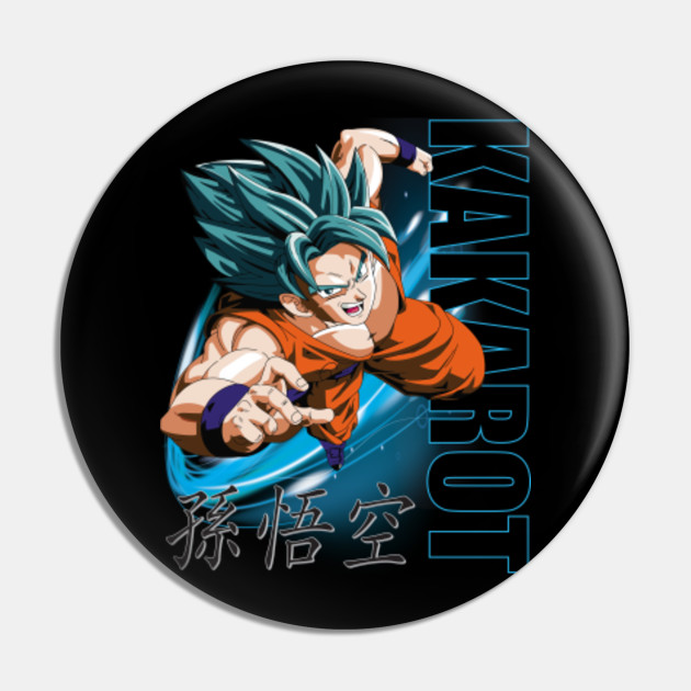 Goku Super Saiyan Blue - Dragon Ball Super - Dragon Ball Super - Pin | TeePublic Goku Super Saiyan Blue - Dragon Ball Super - Dragon Ball Super - Pin | TeePublic