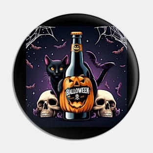 Halloween Cat #4 Pin