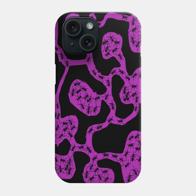 Funky Ant Farm Phone Case by bronzarino