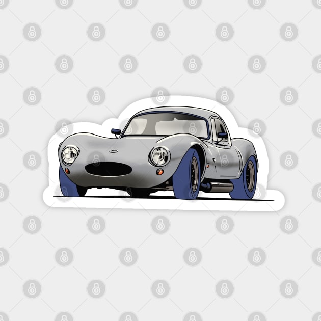 Ginetta G4 Vintage British Sports Car Magnet by Webazoot