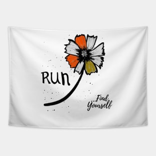 Run...Find Yourself Tapestry