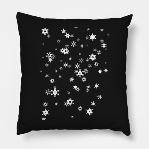 Snowfall Pillow by Dpe1974