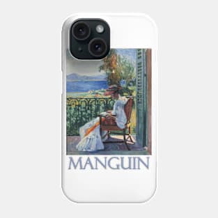 Jeanne on the Balcony by Henri Manguin Phone Case