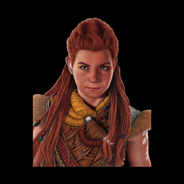 Aloy - Horizon Forbidden West by David Dias Art 