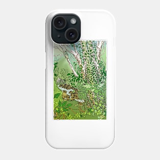 Water of Leith outside Edinburgh sketch Phone Case