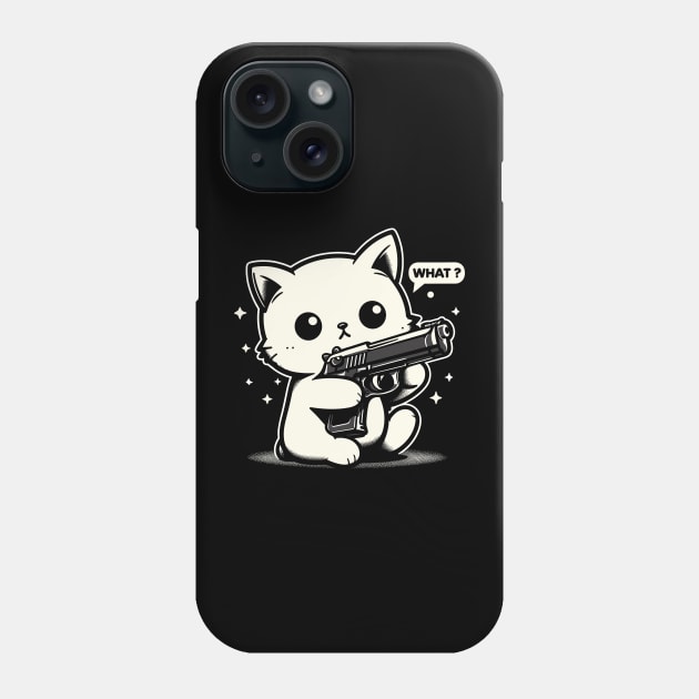 Cat Phone Case by Rizstor