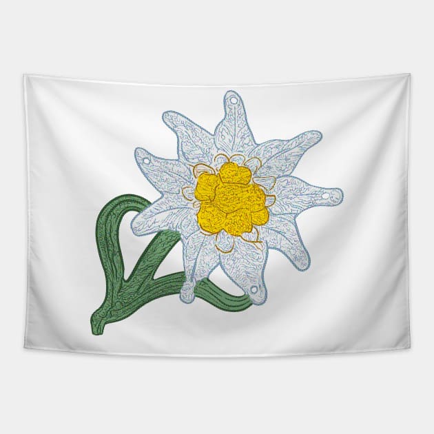 Edelweiss Tapestry by Toby Wilkinson