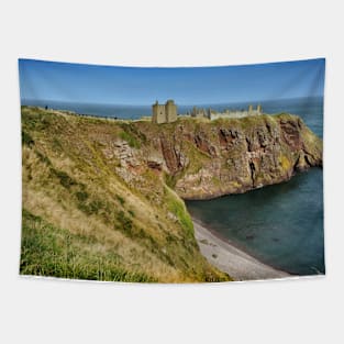 Dunnottar Castle on the Aberdeenshire coastline, Scotland Tapestry