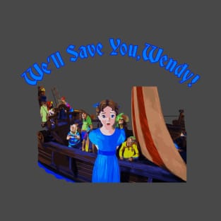 Peter Pan’s Flight Wendy Darling T-Shirt