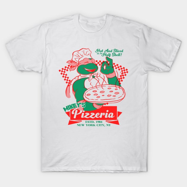 Teenage Mutant Ninja Turtles by The Slice Unisex T-Shirt - White - XL