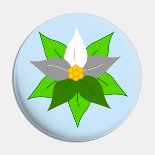 Pride Poinsettia Pin