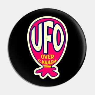 UFO over Canda. Pin