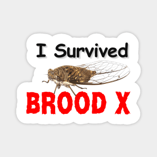 I survived Brood X Magnet