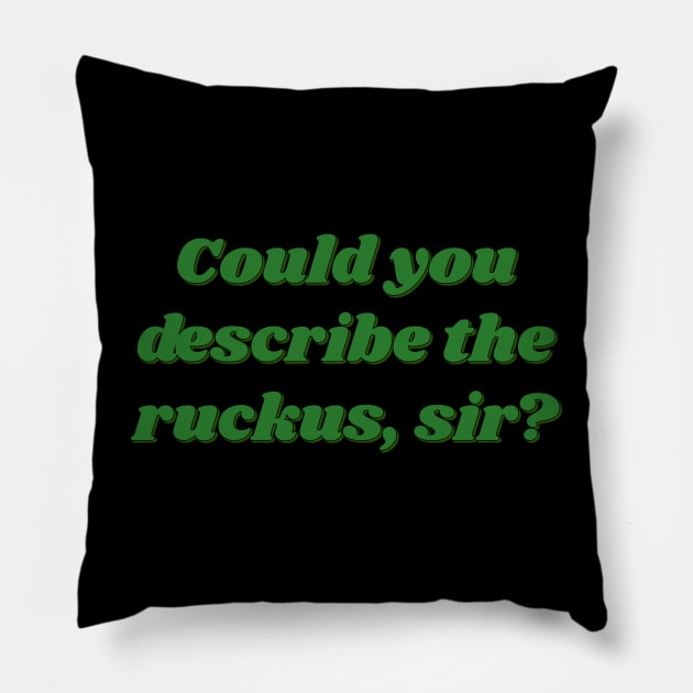 Ruckus Pillow by yaywow