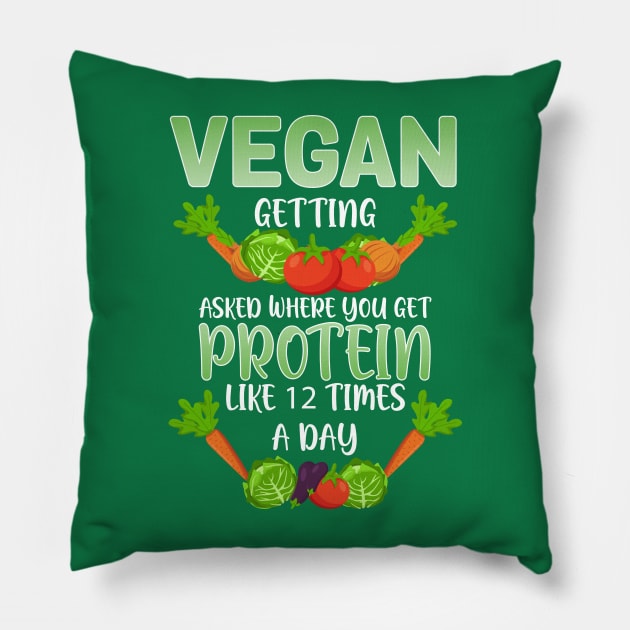 Vegan Pillow by animericans