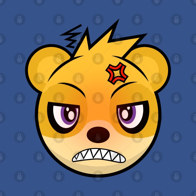 Angry Yellow Bear Cockburn by MOULE