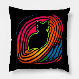 Yarn Cat 1 Pillow