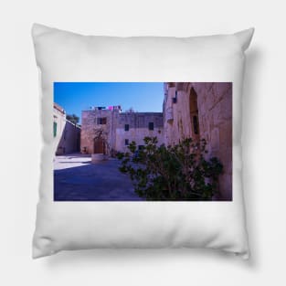 Mdina Square, Malta Pillow