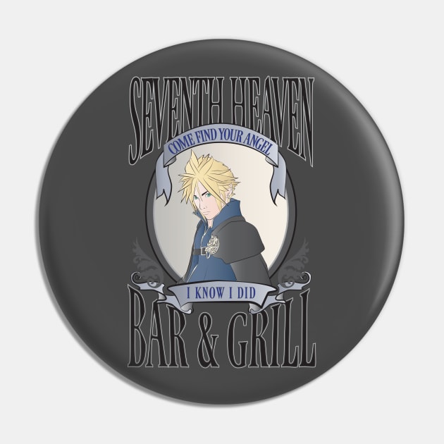 Seventh Heaven Bar & Grill Pin by TionneDawnstar