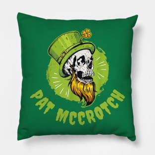 Pat Mccrotch Leprechaun Irish Pillow