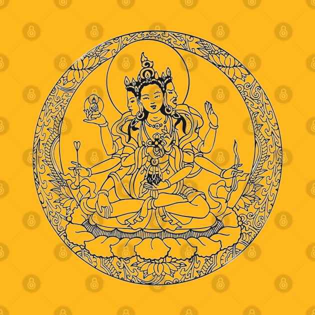 Buddha Mandala by Nuletto