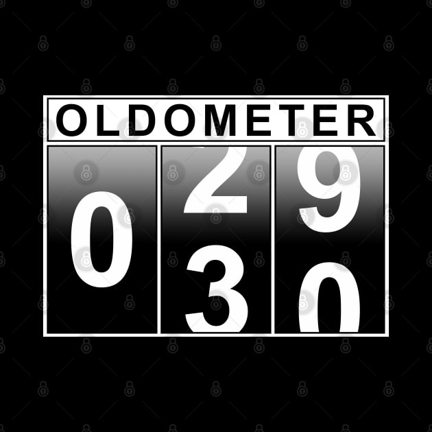 30th Birthday Oldometer by Boss creative