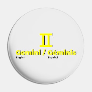 Gemini Power Color- Yellow Pin